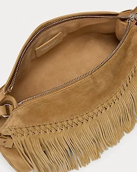 The Ralph Calf-Suede Small Shoulder Bag
