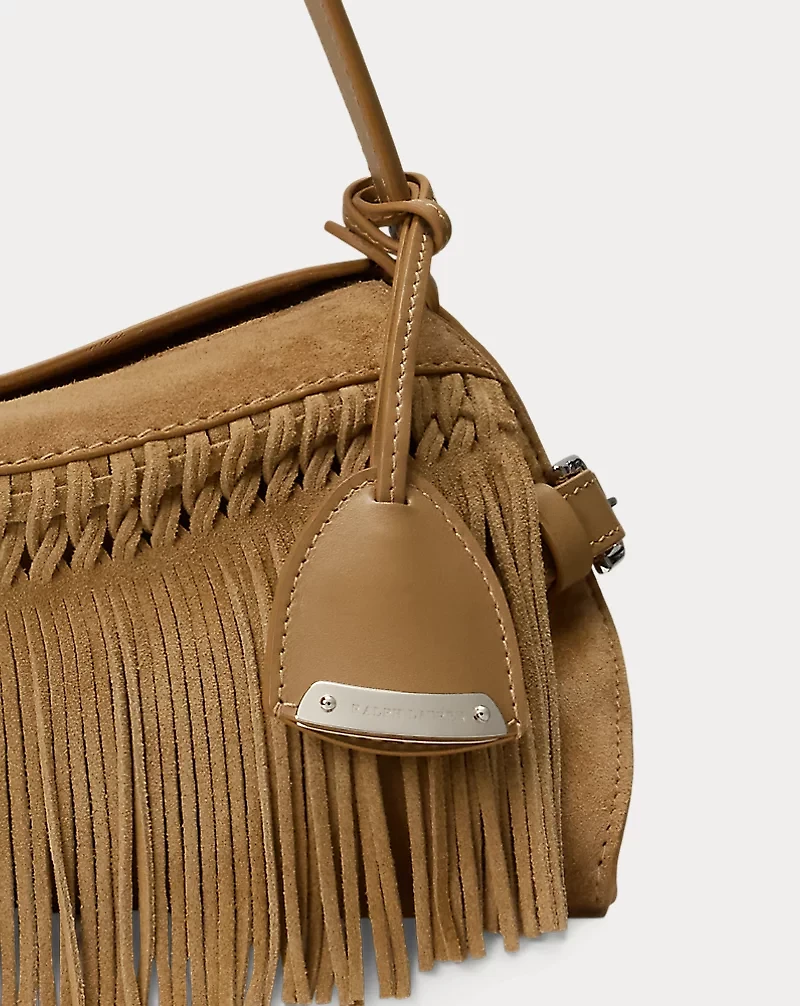 The Ralph Calf-Suede Small Shoulder Bag