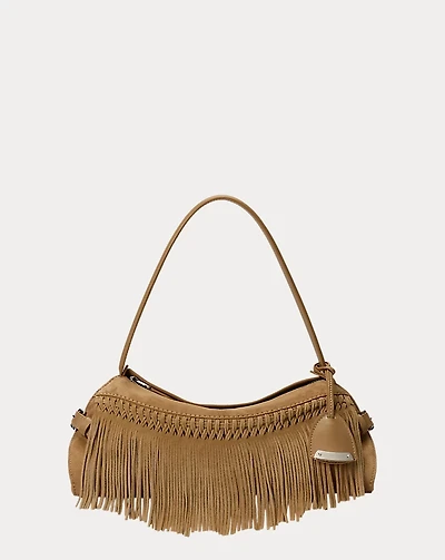 The Ralph Calf-Suede Small Shoulder Bag