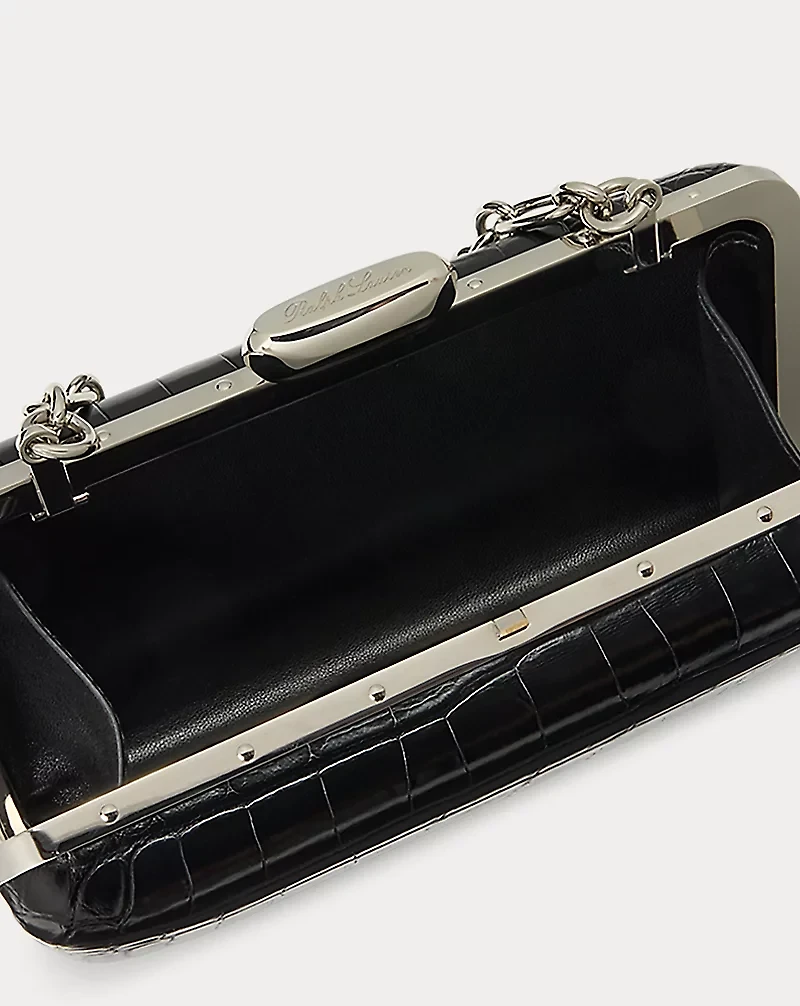 Evening Clutch in Alligator