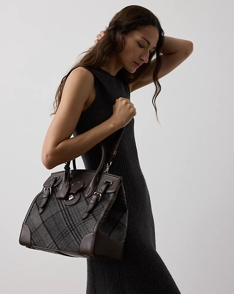 Soft Ricky 33 Plaid Wool Bag