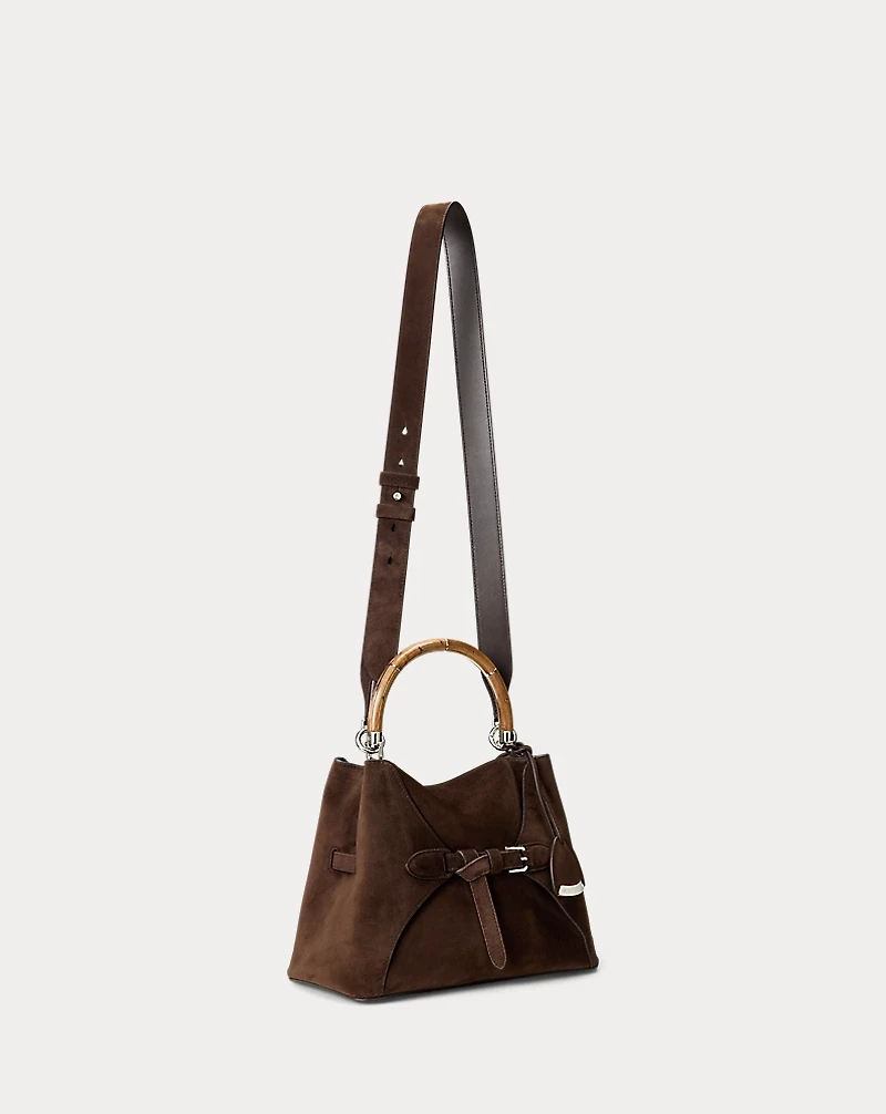 The Ralph Calf-Suede Top Handle