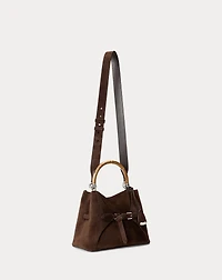 The Ralph Calf-Suede Top Handle