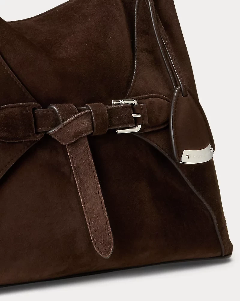 The Ralph Calf-Suede Top Handle
