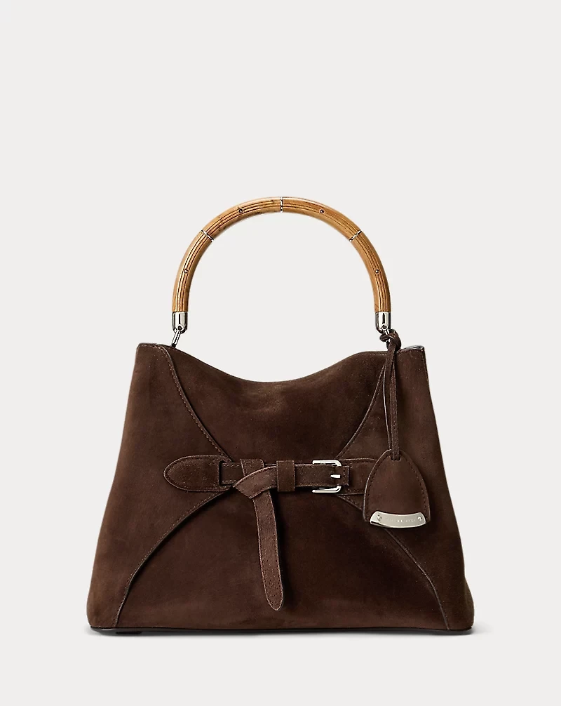 The Ralph Calf-Suede Top Handle