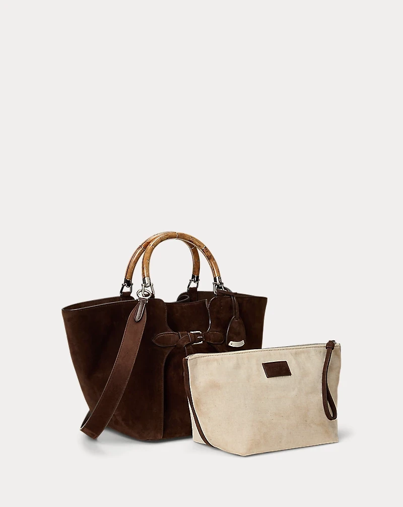 The Ralph Calf-Suede Tote