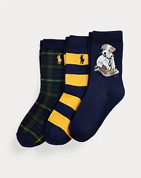 Dog Crew Sock 3-Pack