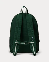 Varsity Polo Bear Canvas Backpack