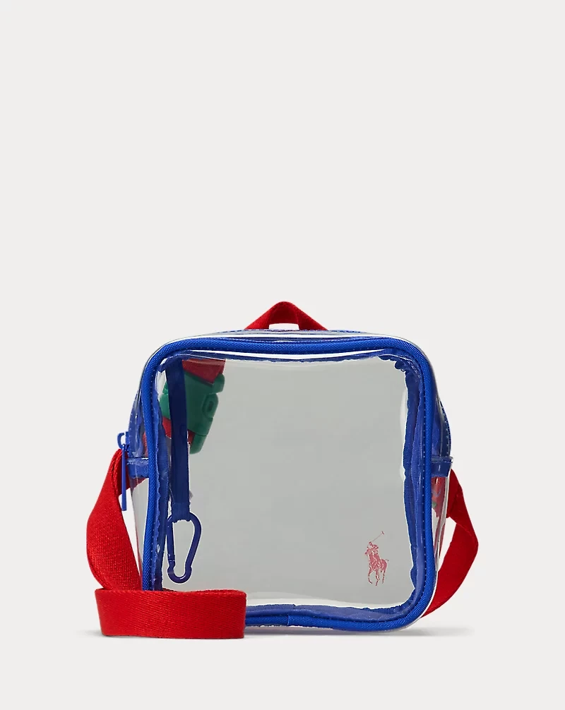 Big Pony Clear Square Crossbody Bag