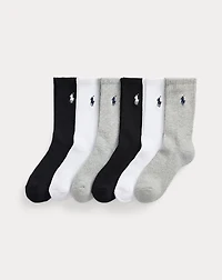 Athletic Crew Sock 6-Pack