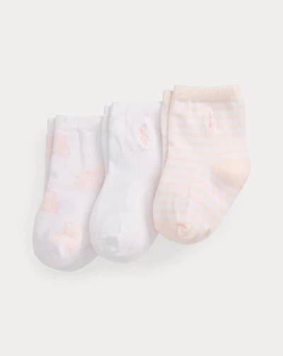 Striped Ankle Sock 3-Pack
