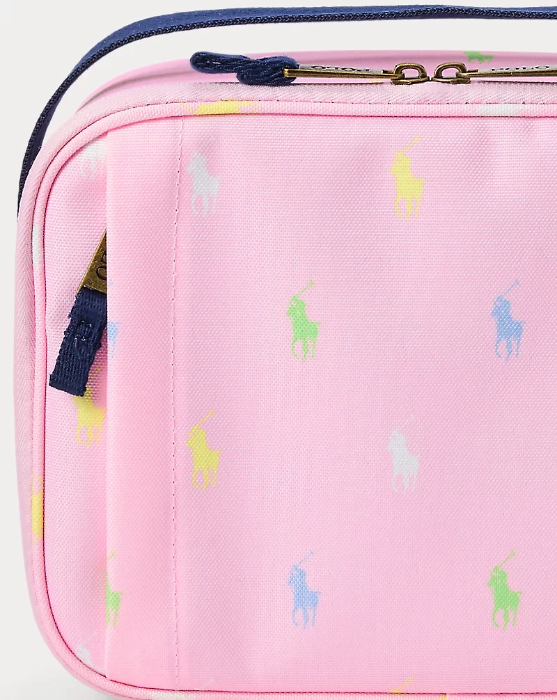 Big Pony Insulated Canvas Lunch Tote