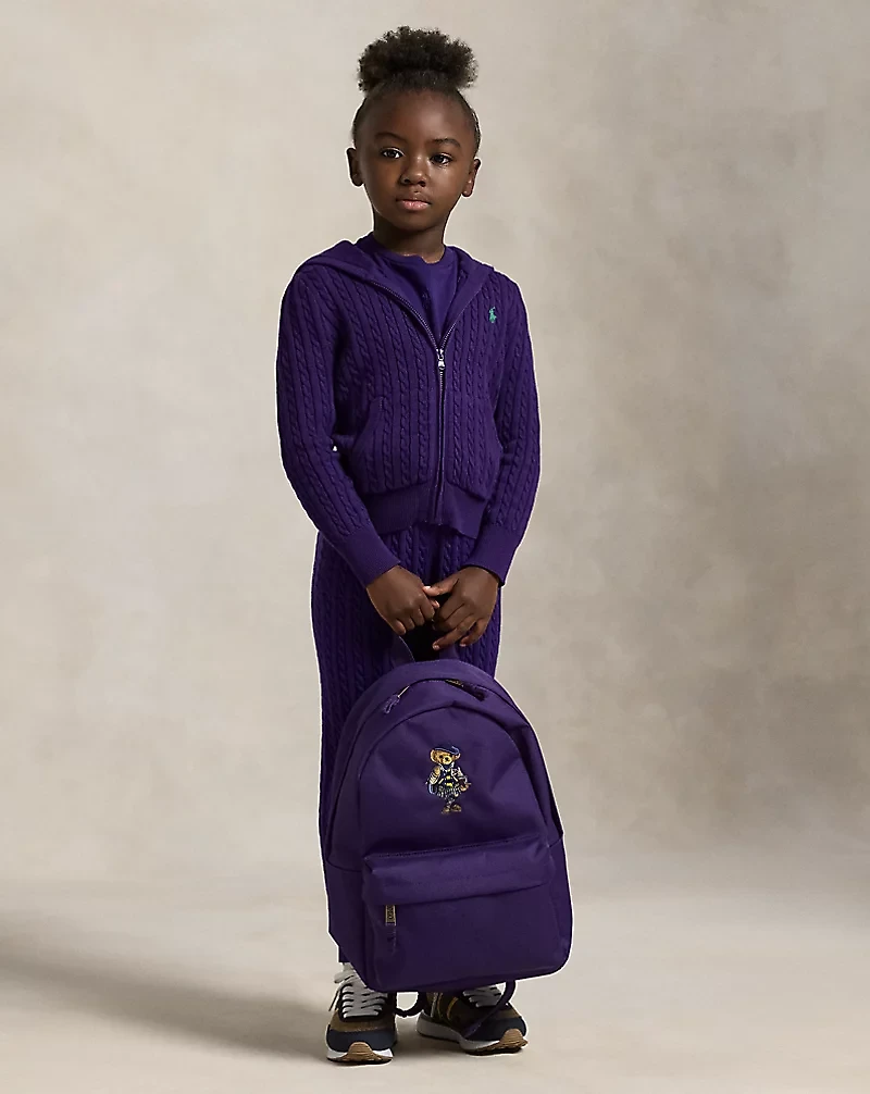 Polo Bear Small Backpack