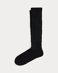 Cable-Knit Cashmere Socks