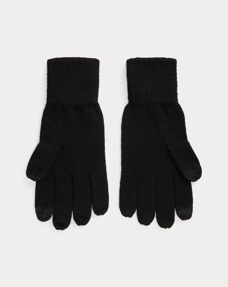 Signature Pony Knit Touch Gloves