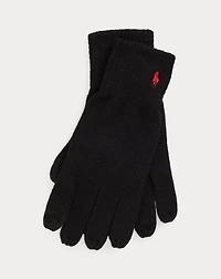 Signature Pony Knit Touch Gloves
