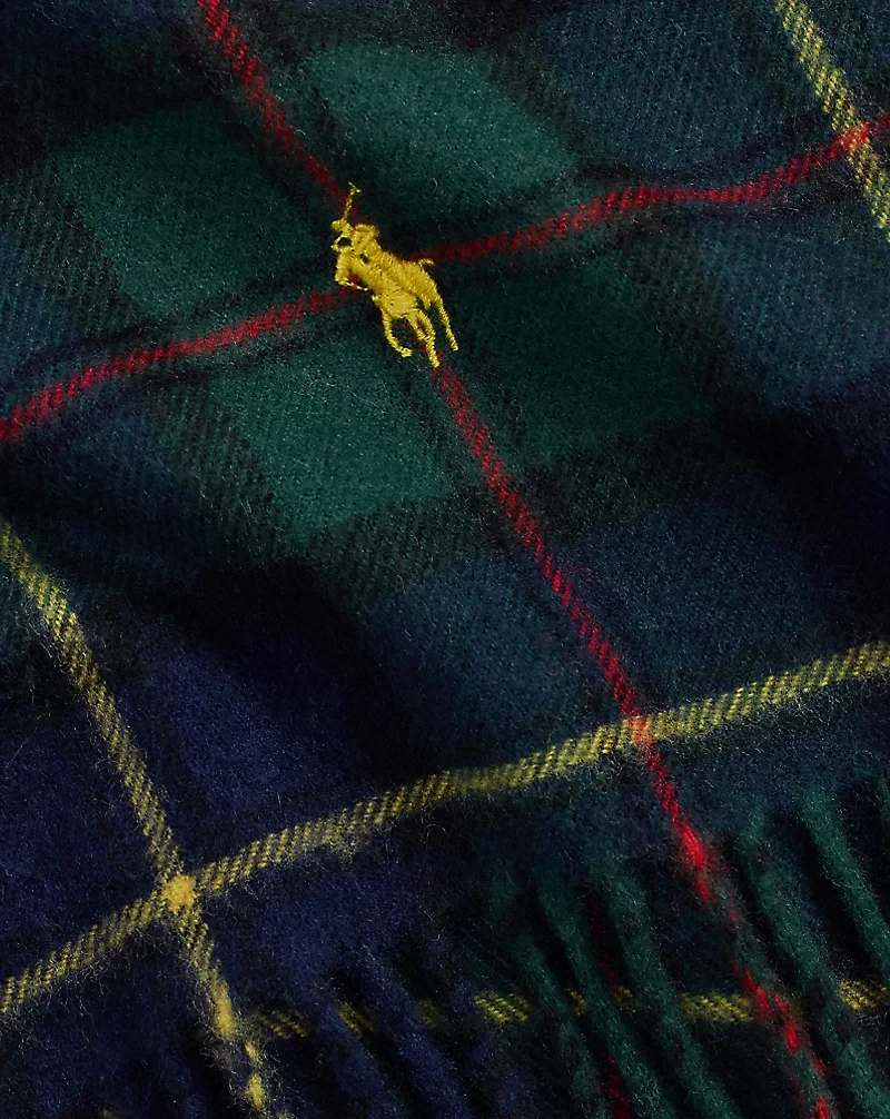 Tartan Lambswool-Cashmere Scarf
