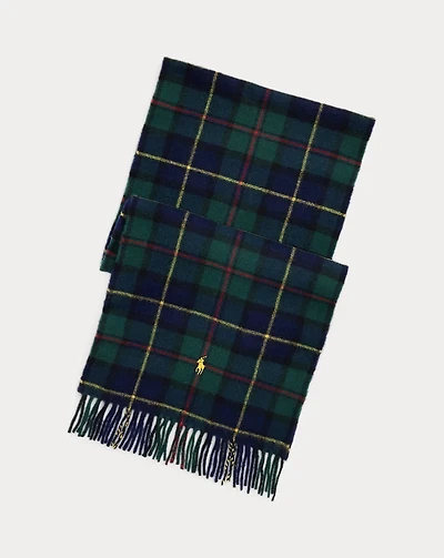 Tartan Lambswool-Cashmere Scarf