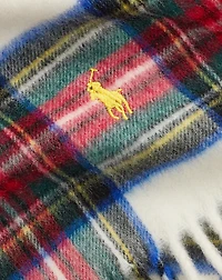 Plaid Cashmere Scarf