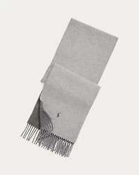 Reversible Wool-Cashmere Scarf