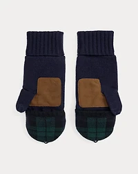 Wool-Blend Convertible Touch Gloves