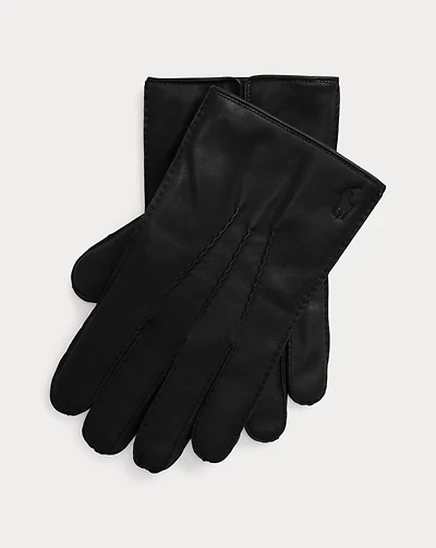 Cashmere-Lined Sheepskin Touch Gloves