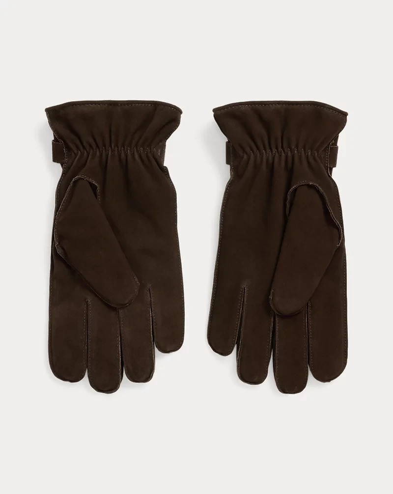 Cashmere-Lined Suede Gloves