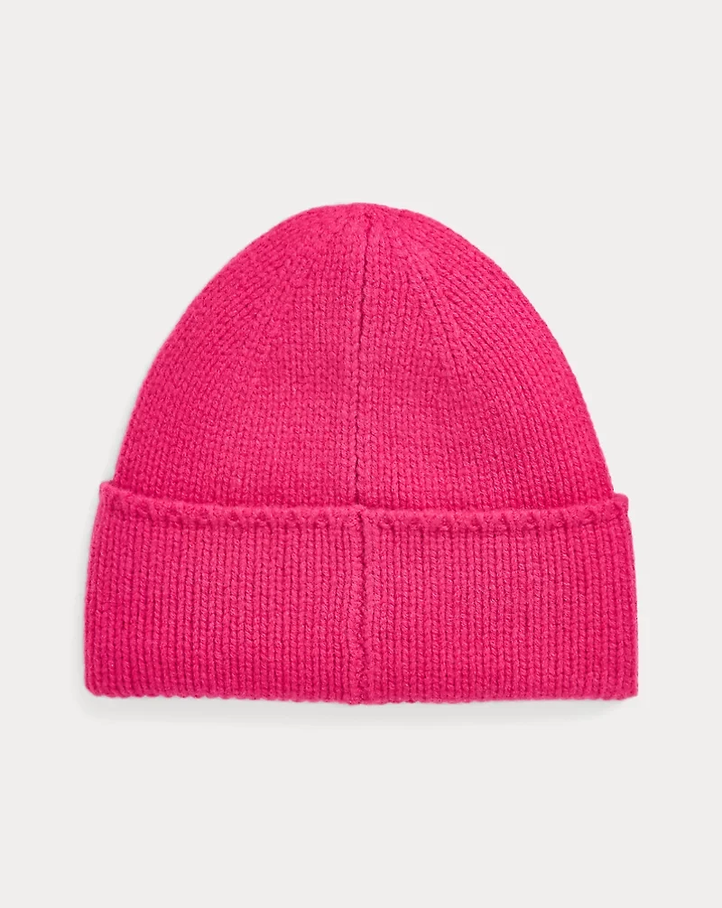 Pink Pony Merino Wool Beanie