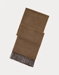 Herringbone Cashmere-Wool Scarf