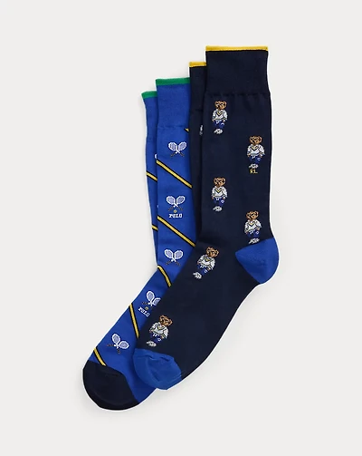 Polo Bear Trouser Sock 2-Pack