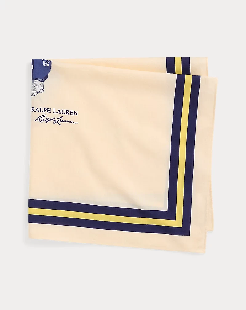 Polo Bear Cotton Bandanna