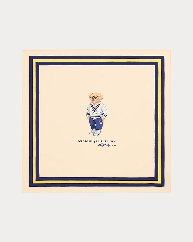 Polo Bear Cotton Bandanna
