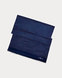 Oversize Polka-Dot Scarf
