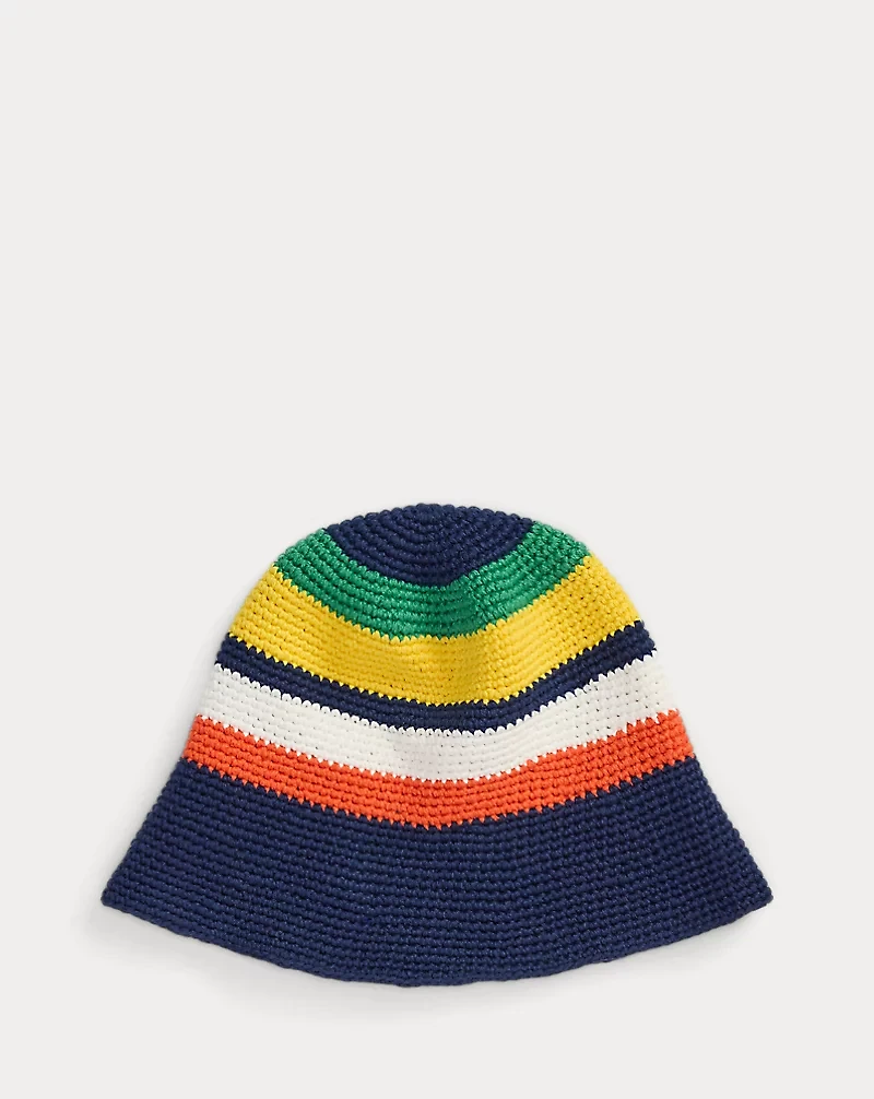 US Open Crocheted Bucket Hat