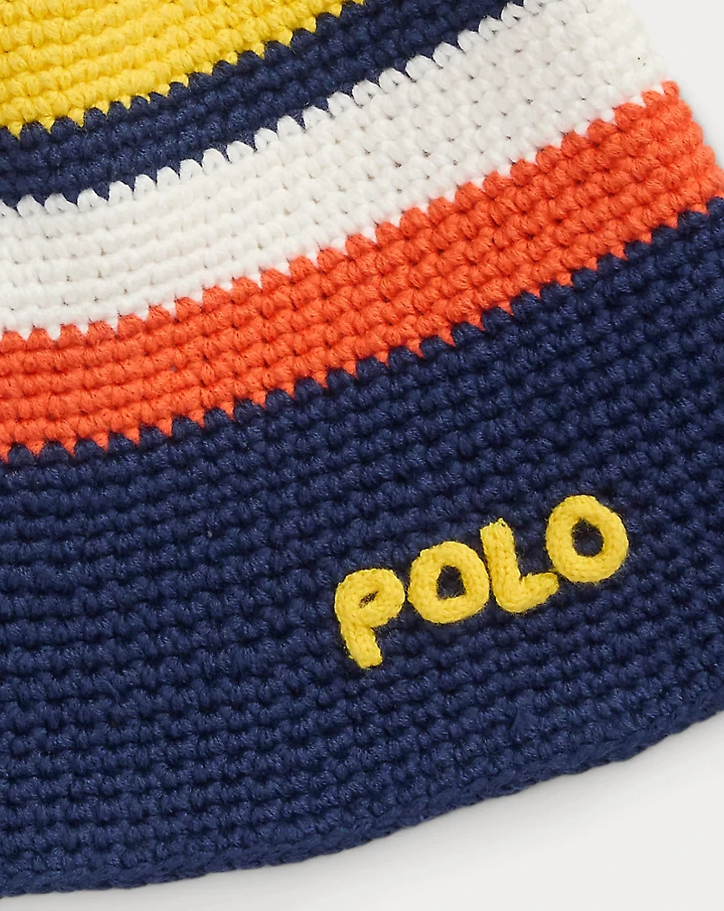 US Open Crocheted Bucket Hat