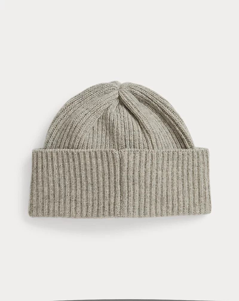 Logo-Patch Wool-Blend Watch Cap