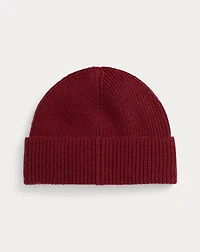 Polo Bear Rib-Knit Beanie