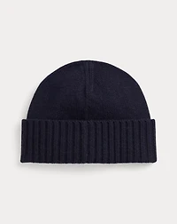 Flag-Intarsia Wool-Blend Beanie