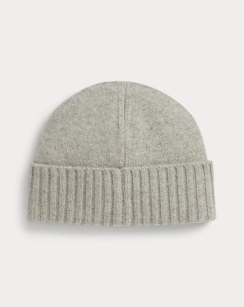 Flag-Intarsia Wool-Blend Beanie