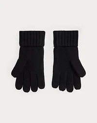 Cable-Knit Wool-Cashmere Gloves