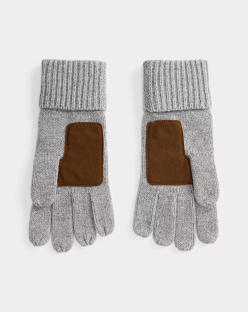 Wool-Cashmere Touch-Screen Gloves