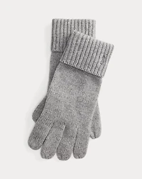 Wool-Cashmere Touch-Screen Gloves