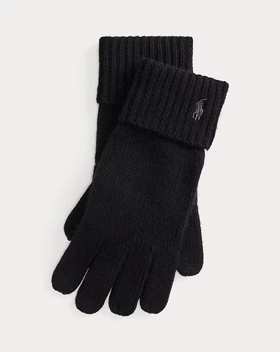 Wool-Cashmere Touch-Screen Gloves