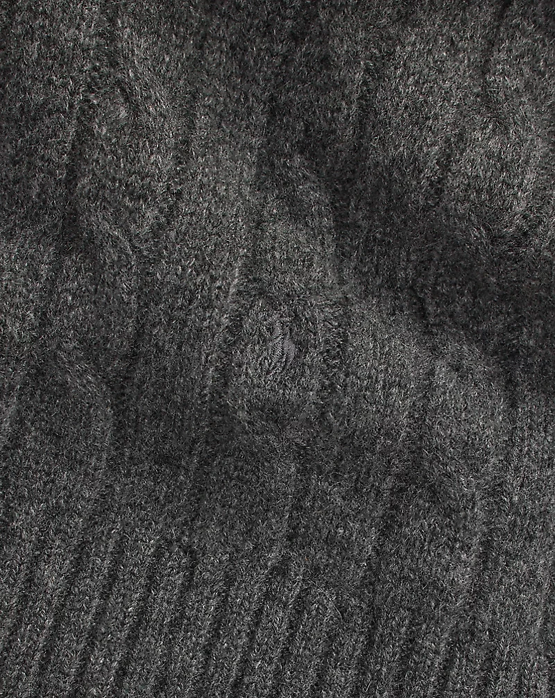 Cable-Knit Cashmere Scarf