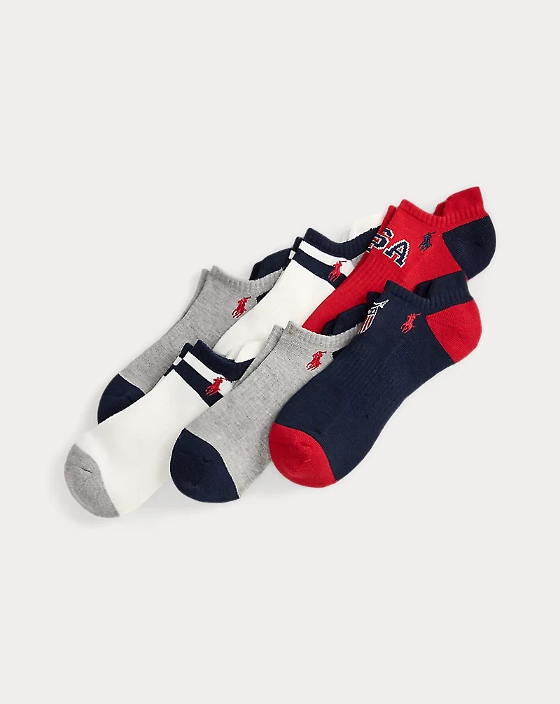 Americana Low-Cut-Sock 6-Pack