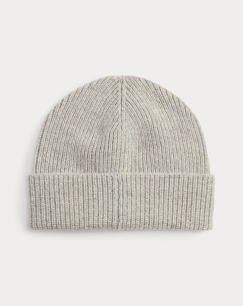 Signature Pony Wool-Blend Beanie