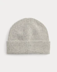 Signature Pony Wool-Blend Beanie