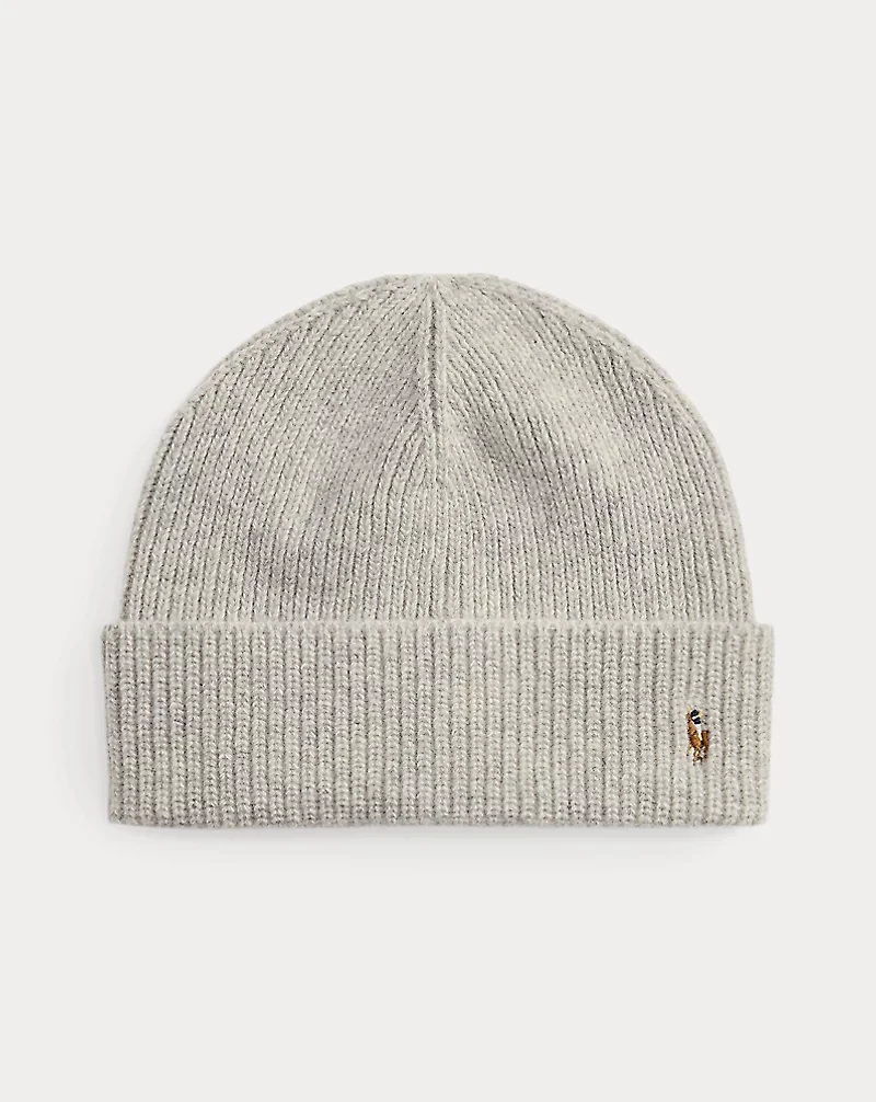 Signature Pony Wool-Blend Beanie
