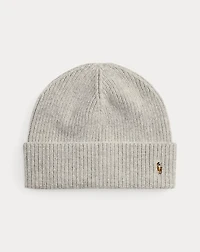Signature Pony Wool-Blend Beanie