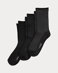 Stretch Roll-Top Sock 3-Pack